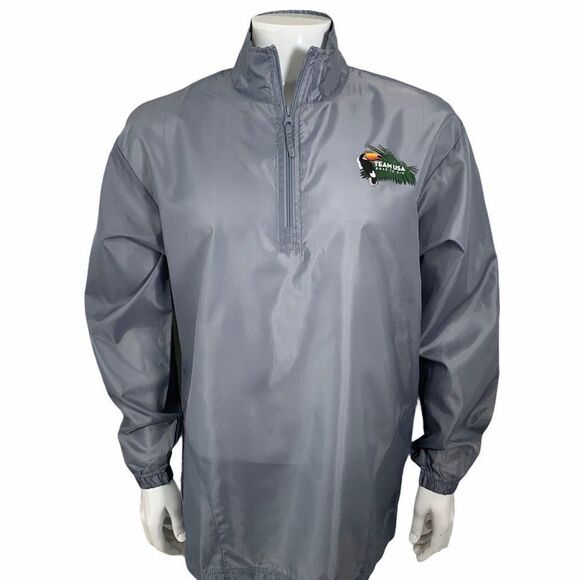 Team USA Road to Rio 1/4 Zip Windbreaker Jacket - Picture 1 of 8